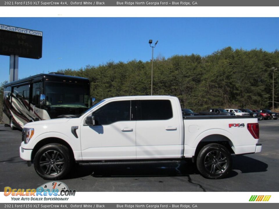 Oxford White 2021 Ford F150 XLT SuperCrew 4x4 Photo #2