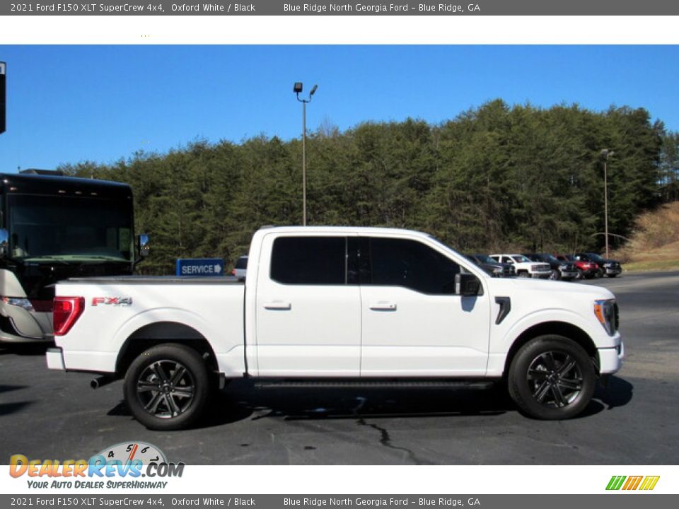 Oxford White 2021 Ford F150 XLT SuperCrew 4x4 Photo #6