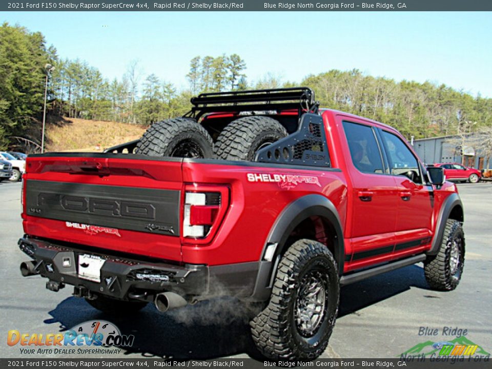 Rapid Red 2021 Ford F150 Shelby Raptor SuperCrew 4x4 Photo #6