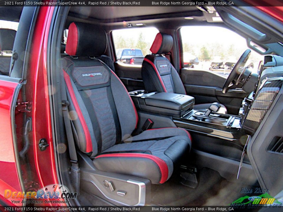 Shelby Black/Red Interior - 2021 Ford F150 Shelby Raptor SuperCrew 4x4 Photo #14