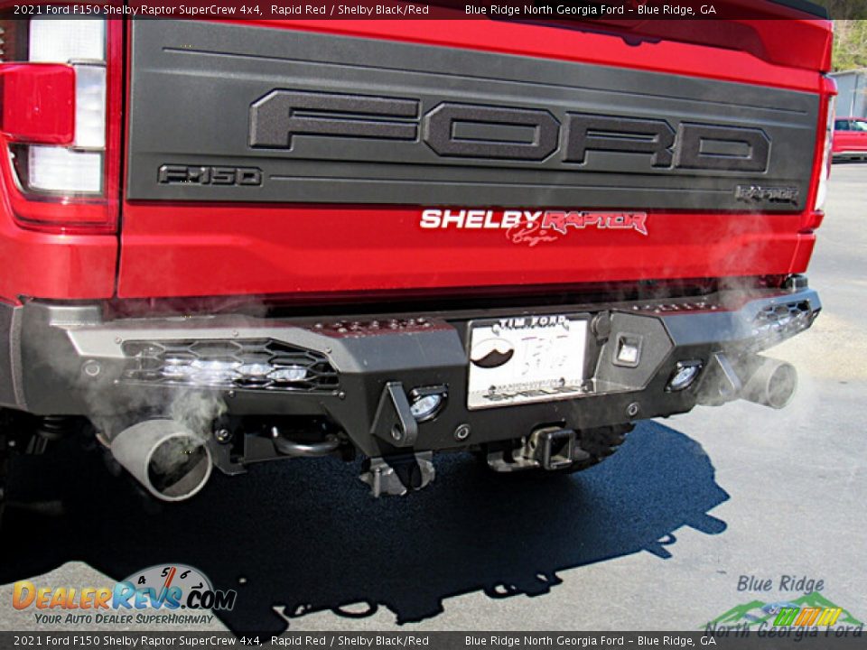 2021 Ford F150 Shelby Raptor SuperCrew 4x4 Rapid Red / Shelby Black/Red Photo #18