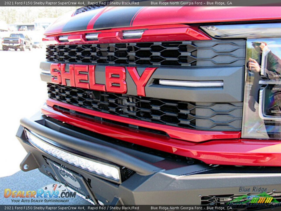 2021 Ford F150 Shelby Raptor SuperCrew 4x4 Rapid Red / Shelby Black/Red Photo #19