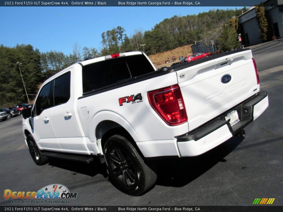 2021 Ford F150 XLT SuperCrew 4x4 Oxford White / Black Photo #31