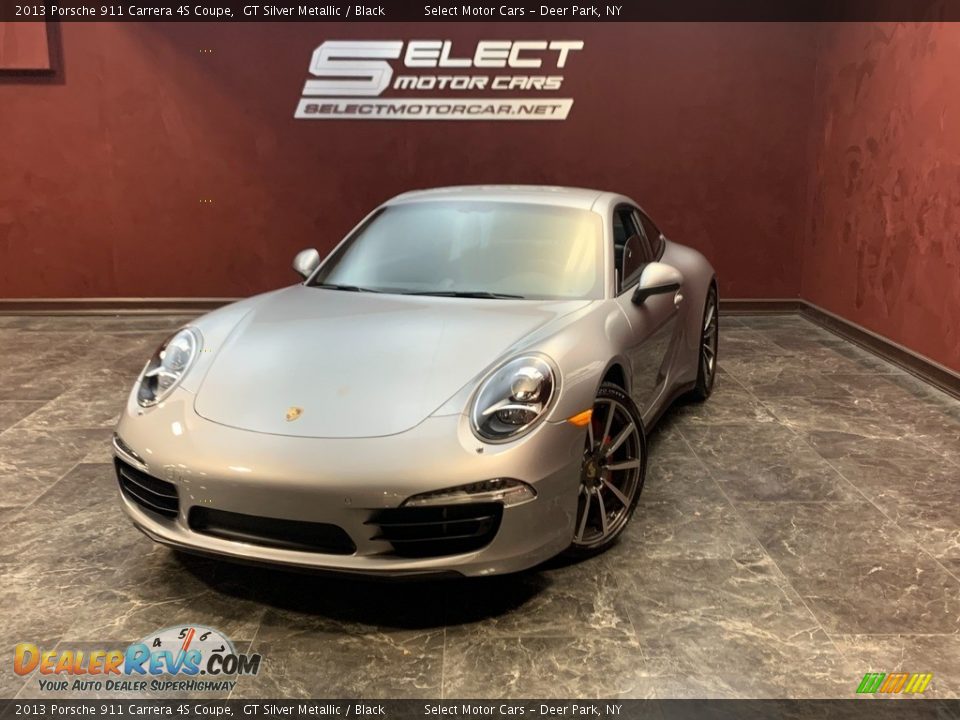 2013 Porsche 911 Carrera 4S Coupe GT Silver Metallic / Black Photo #1