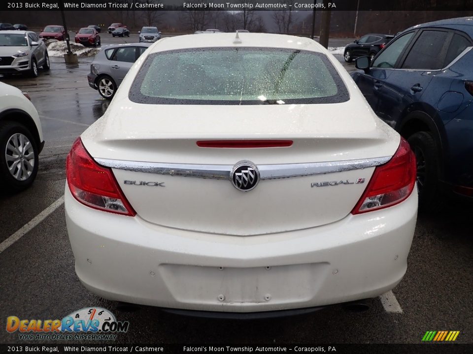 2013 Buick Regal White Diamond Tricoat / Cashmere Photo #3