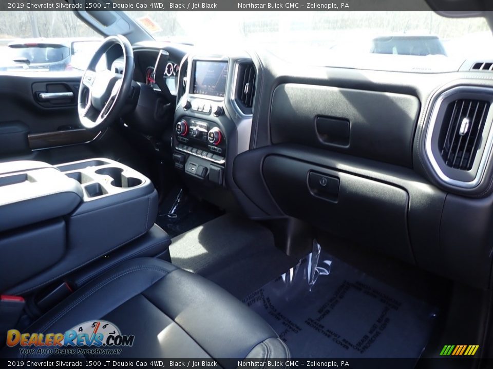 2019 Chevrolet Silverado 1500 LT Double Cab 4WD Black / Jet Black Photo #6