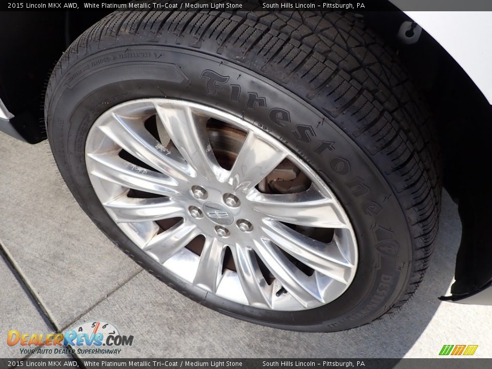 2015 Lincoln MKX AWD Wheel Photo #10