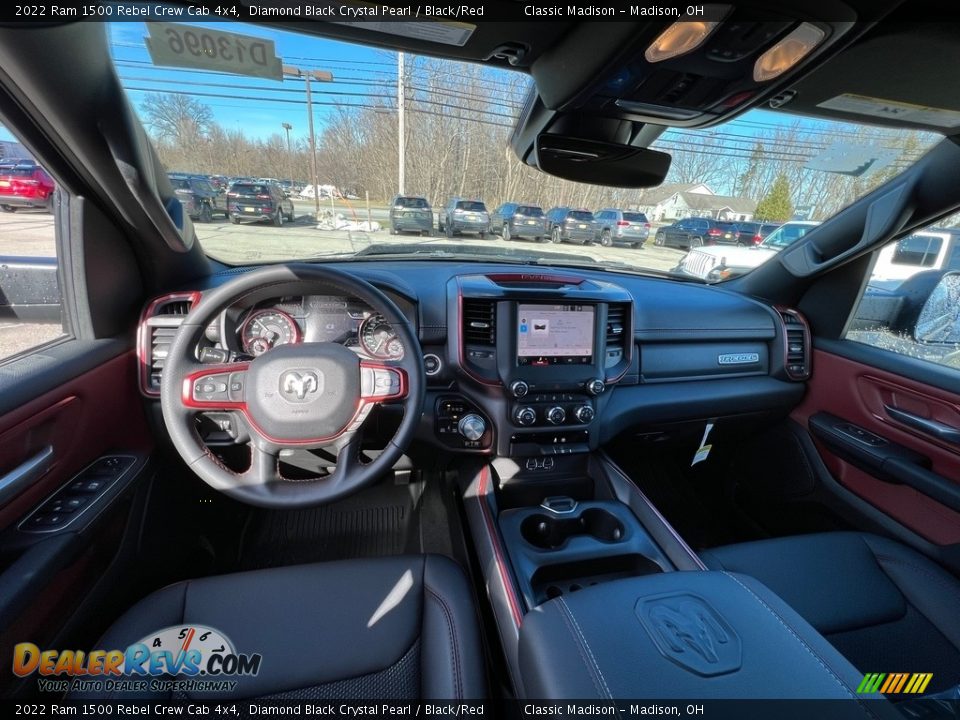 Front Seat of 2022 Ram 1500 Rebel Crew Cab 4x4 Photo #4