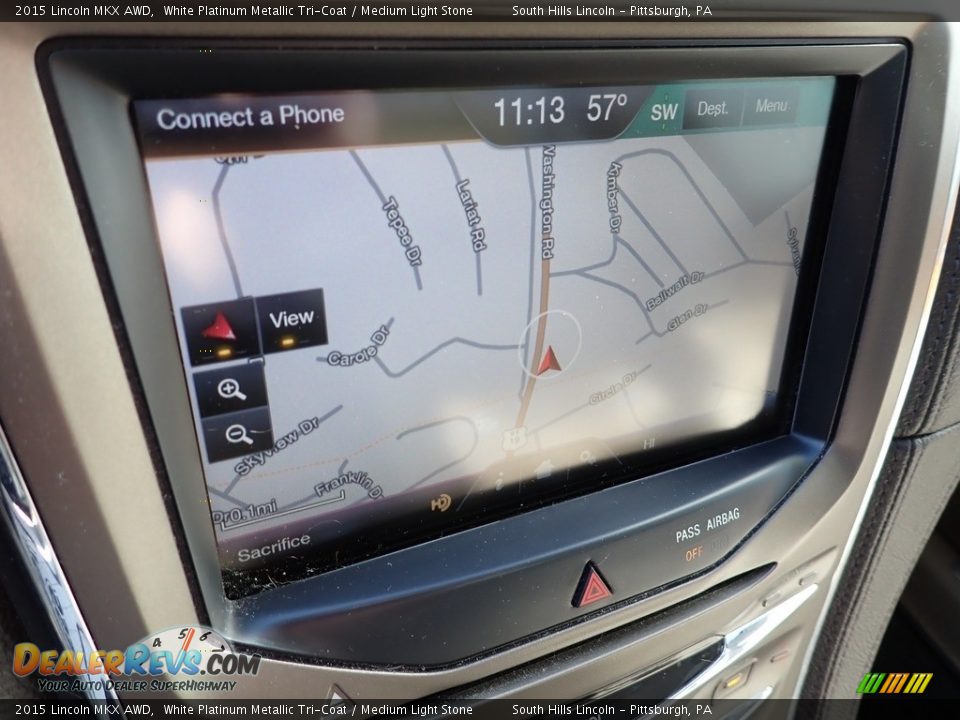 Navigation of 2015 Lincoln MKX AWD Photo #21