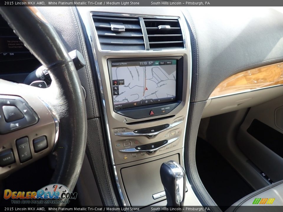 Controls of 2015 Lincoln MKX AWD Photo #22