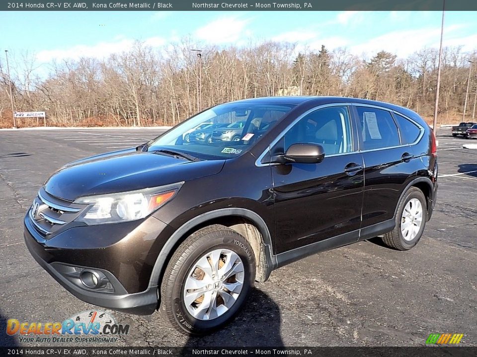 2014 Honda CR-V EX AWD Kona Coffee Metallic / Black Photo #1