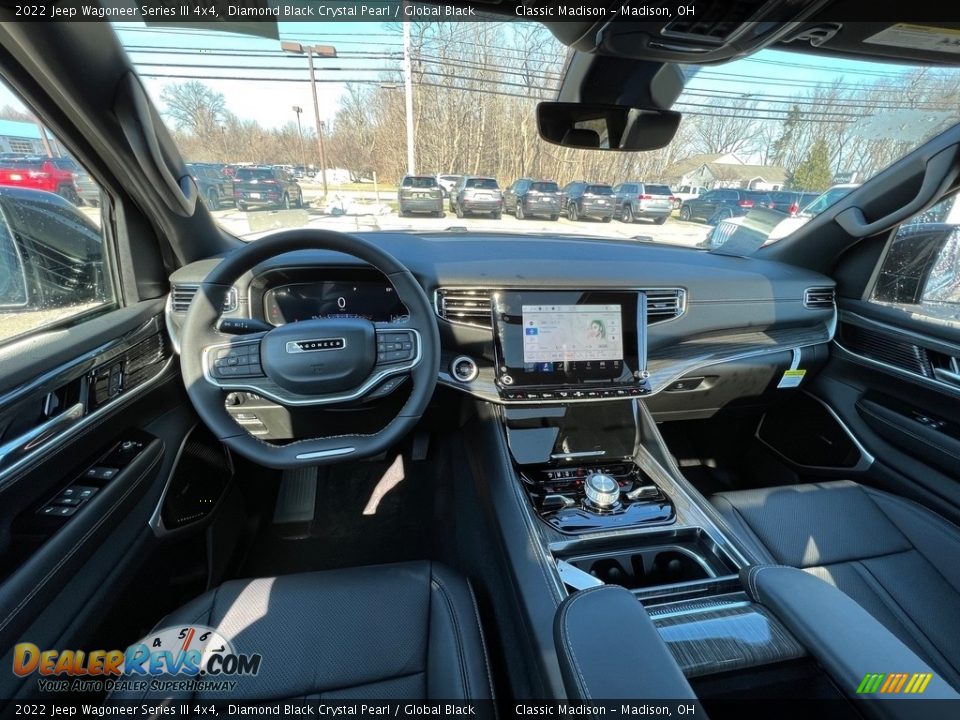 Global Black Interior - 2022 Jeep Wagoneer Series III 4x4 Photo #5