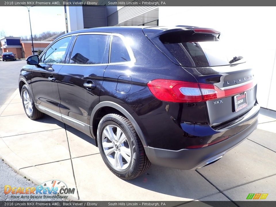 2018 Lincoln MKX Premiere AWD Black Velvet / Ebony Photo #3