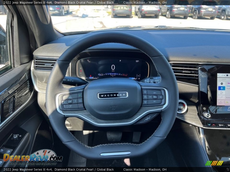 2022 Jeep Wagoneer Series III 4x4 Steering Wheel Photo #6