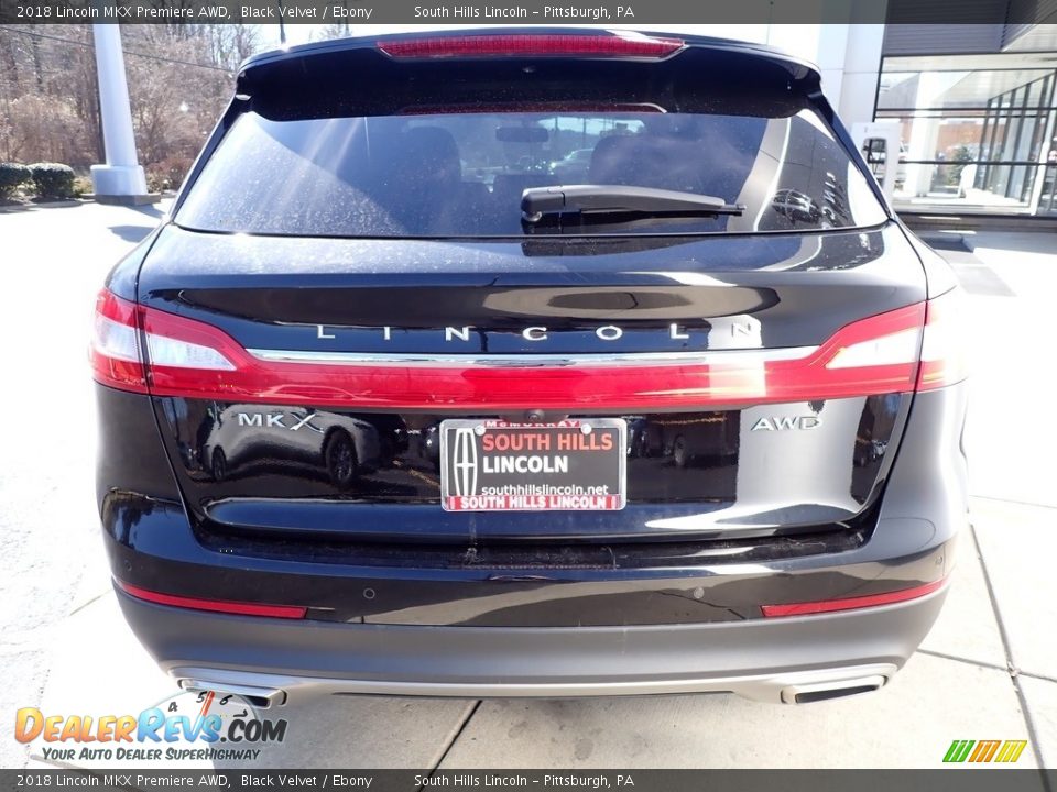 2018 Lincoln MKX Premiere AWD Black Velvet / Ebony Photo #4