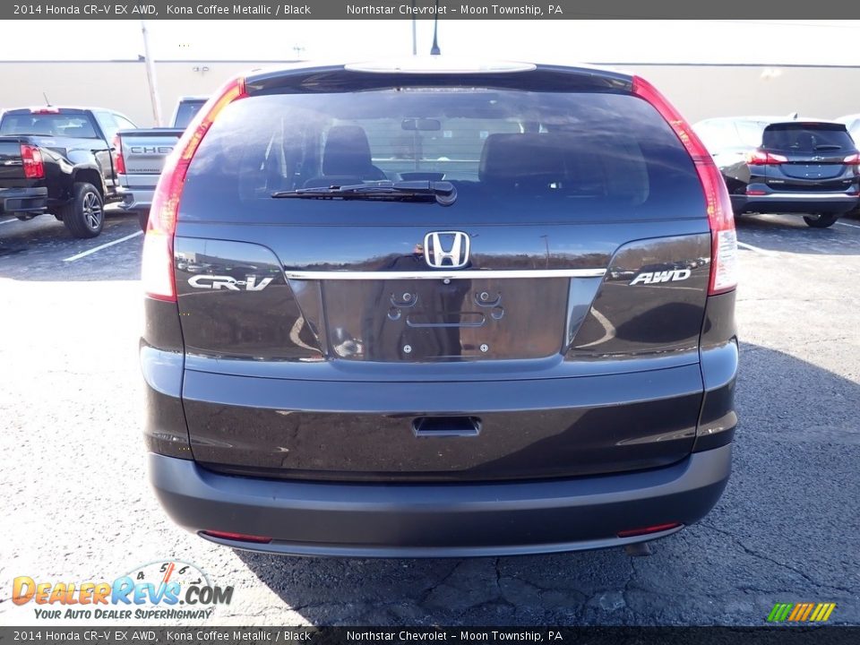 2014 Honda CR-V EX AWD Kona Coffee Metallic / Black Photo #4