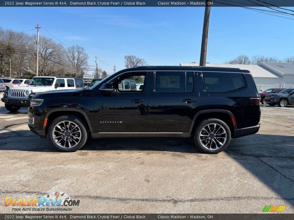 Diamond Black Crystal Pearl 2022 Jeep Wagoneer Series III 4x4 Photo #9