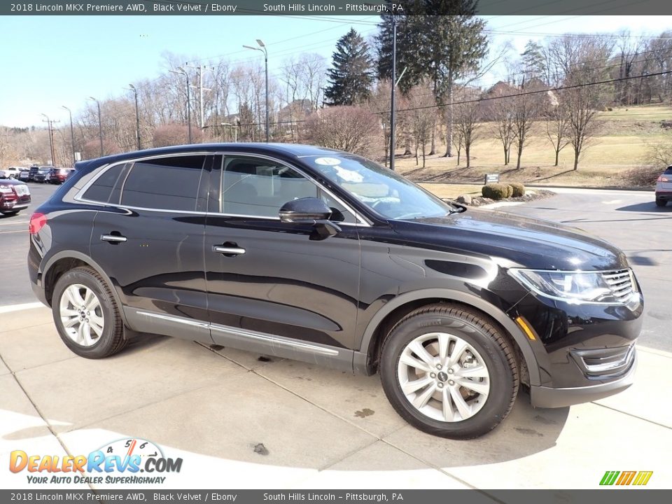 2018 Lincoln MKX Premiere AWD Black Velvet / Ebony Photo #7