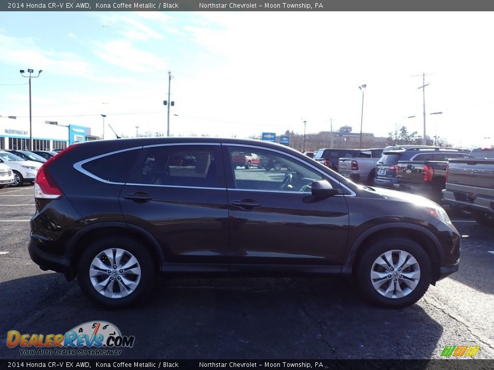 2014 Honda CR-V EX AWD Kona Coffee Metallic / Black Photo #6