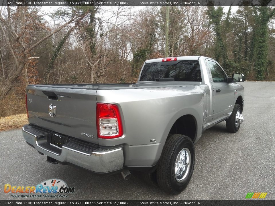 2022 Ram 3500 Tradesman Regular Cab 4x4 Billet Silver Metallic / Black Photo #6