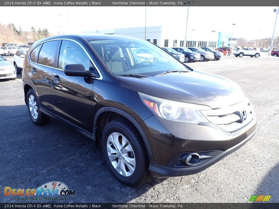 2014 Honda CR-V EX AWD Kona Coffee Metallic / Black Photo #7