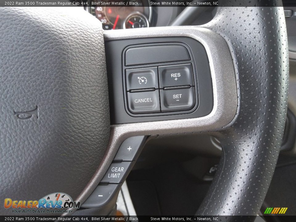 2022 Ram 3500 Tradesman Regular Cab 4x4 Steering Wheel Photo #16