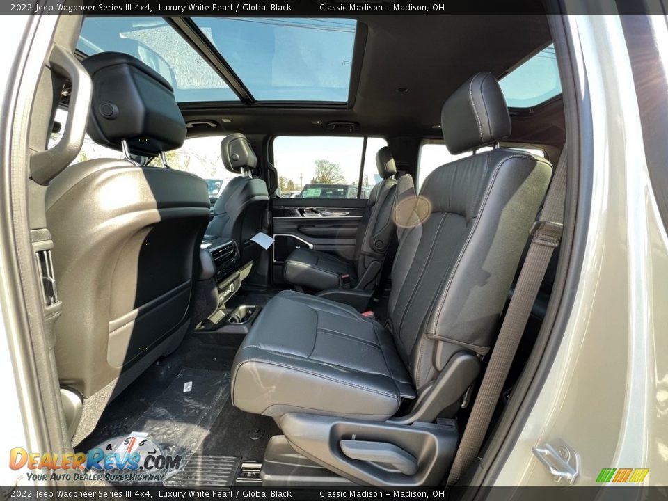 2022 Jeep Wagoneer Series III 4x4 Luxury White Pearl / Global Black Photo #8