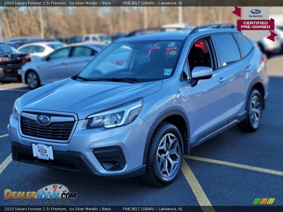 2020 Subaru Forester 2.5i Premium Ice Silver Metallic / Black Photo #1