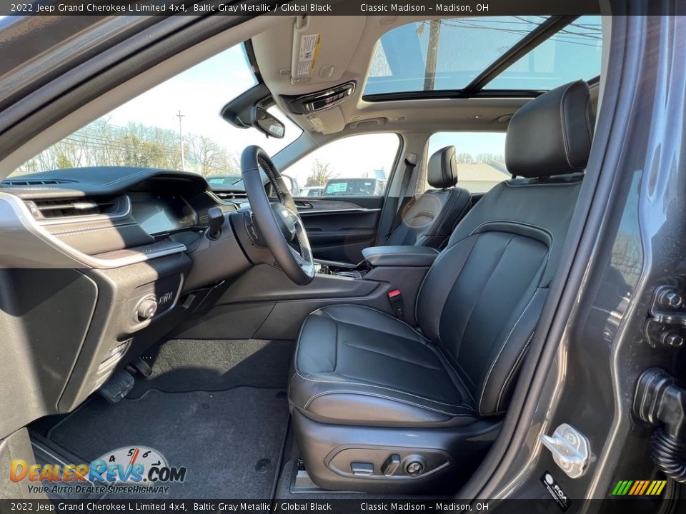 2022 Jeep Grand Cherokee L Limited 4x4 Baltic Gray Metallic / Global Black Photo #2