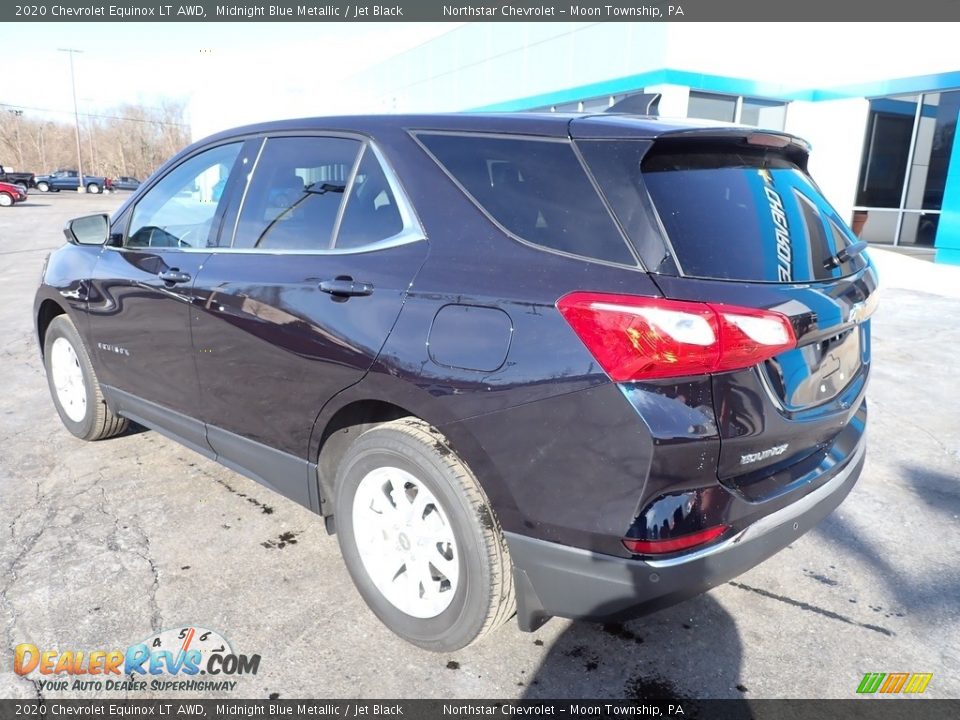 2020 Chevrolet Equinox LT AWD Midnight Blue Metallic / Jet Black Photo #4