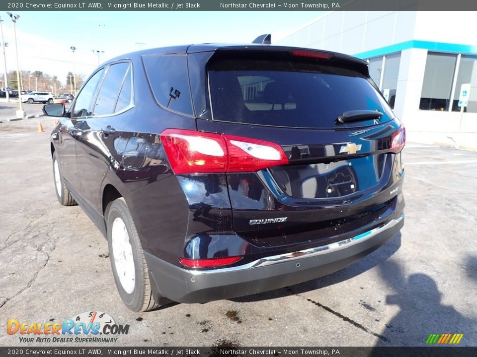 2020 Chevrolet Equinox LT AWD Midnight Blue Metallic / Jet Black Photo #5