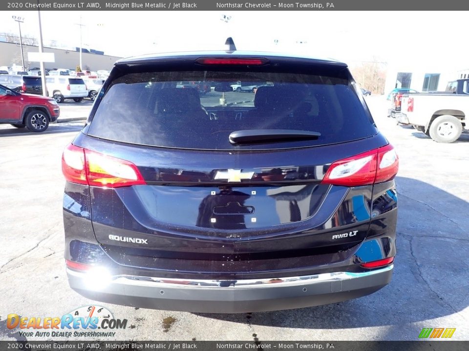 2020 Chevrolet Equinox LT AWD Midnight Blue Metallic / Jet Black Photo #6