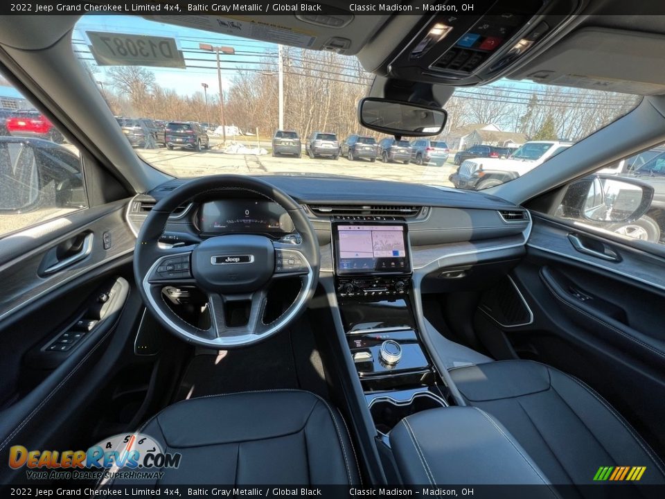 2022 Jeep Grand Cherokee L Limited 4x4 Baltic Gray Metallic / Global Black Photo #5