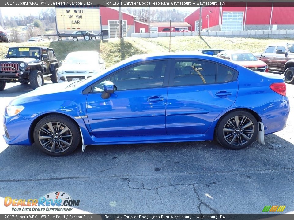 2017 Subaru WRX WR Blue Pearl / Carbon Black Photo #2