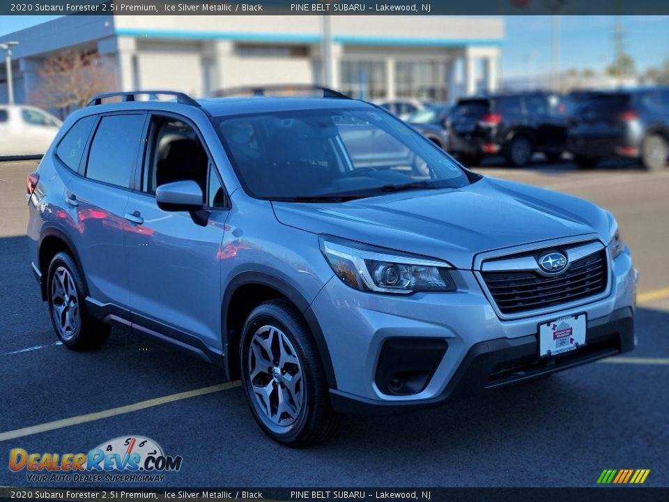 2020 Subaru Forester 2.5i Premium Ice Silver Metallic / Black Photo #15
