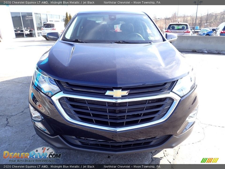 2020 Chevrolet Equinox LT AWD Midnight Blue Metallic / Jet Black Photo #12