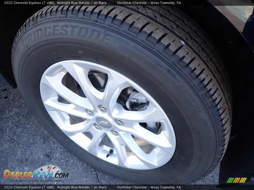 2020 Chevrolet Equinox LT AWD Midnight Blue Metallic / Jet Black Photo #13