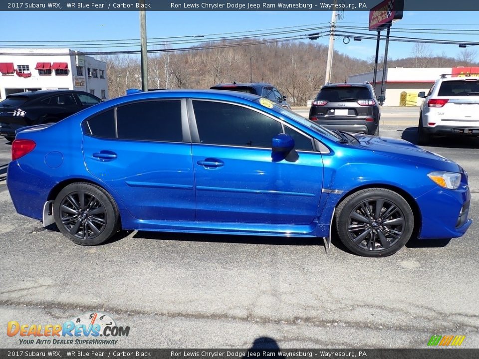 2017 Subaru WRX WR Blue Pearl / Carbon Black Photo #6