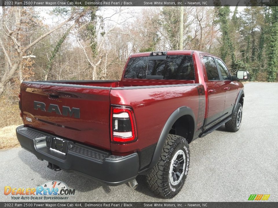 2022 Ram 2500 Power Wagon Crew Cab 4x4 Delmonico Red Pearl / Black Photo #6