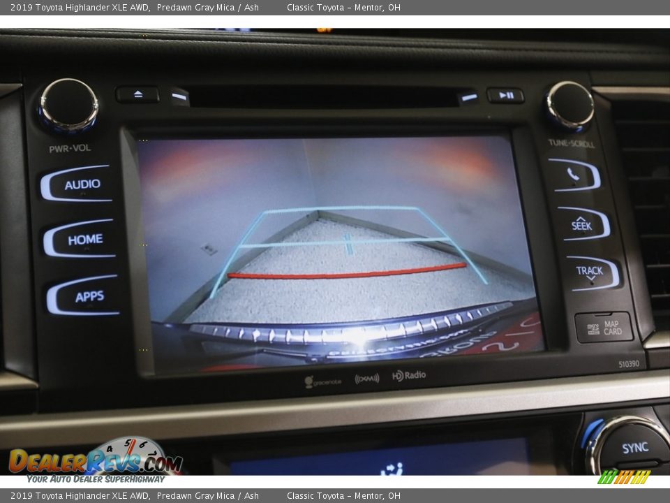2019 Toyota Highlander XLE AWD Predawn Gray Mica / Ash Photo #13