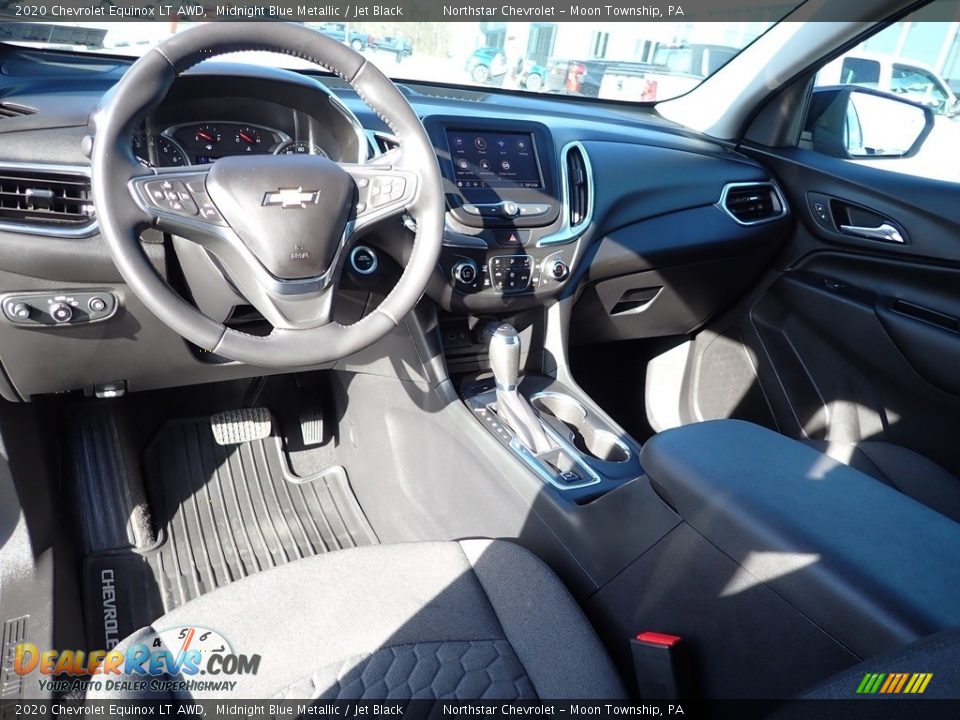 2020 Chevrolet Equinox LT AWD Midnight Blue Metallic / Jet Black Photo #21