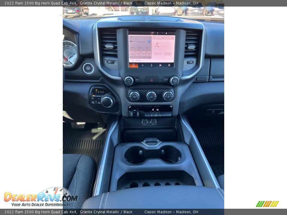 2022 Ram 1500 Big Horn Quad Cab 4x4 Granite Crystal Metallic / Black Photo #6