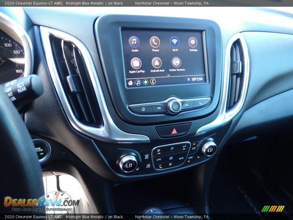 2020 Chevrolet Equinox LT AWD Midnight Blue Metallic / Jet Black Photo #26