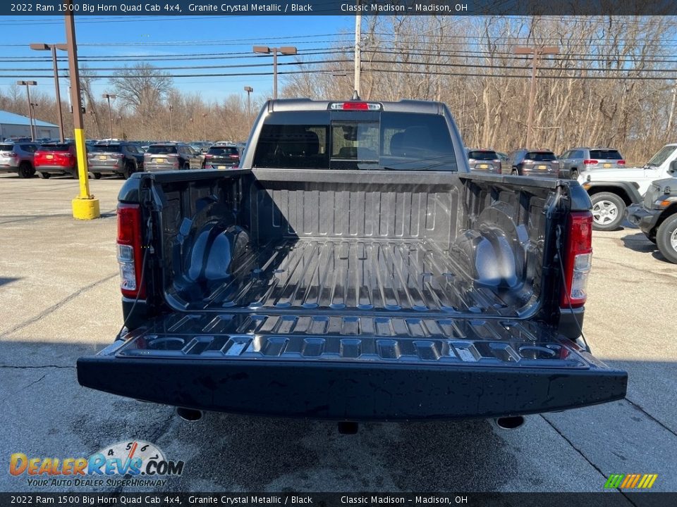 2022 Ram 1500 Big Horn Quad Cab 4x4 Granite Crystal Metallic / Black Photo #11