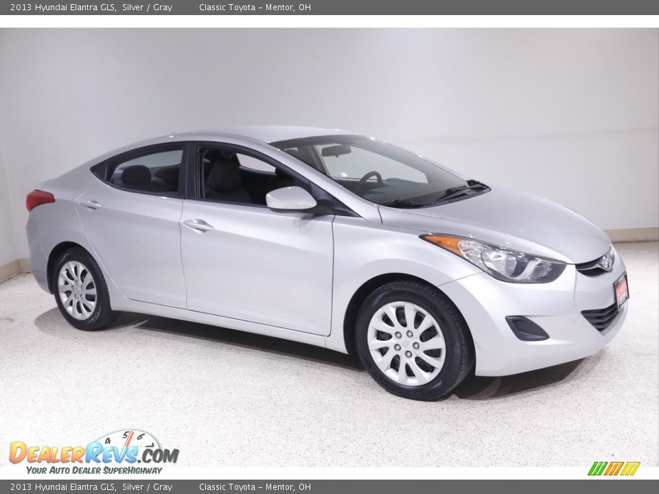 2013 Hyundai Elantra GLS Silver / Gray Photo #1