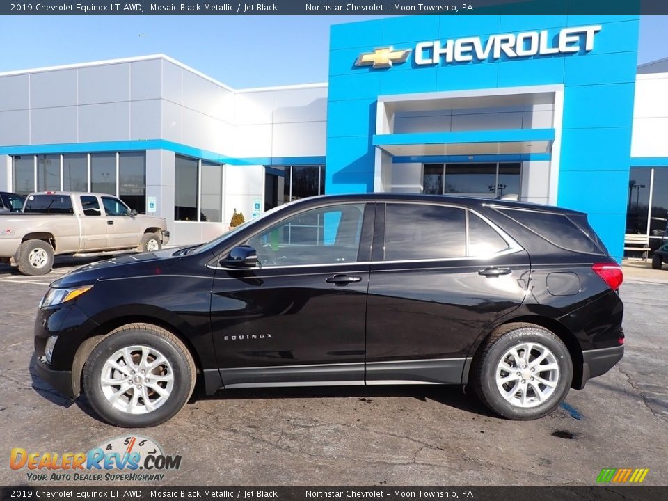 2019 Chevrolet Equinox LT AWD Mosaic Black Metallic / Jet Black Photo #3