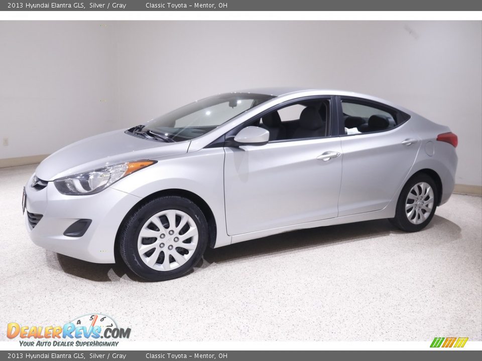 2013 Hyundai Elantra GLS Silver / Gray Photo #3