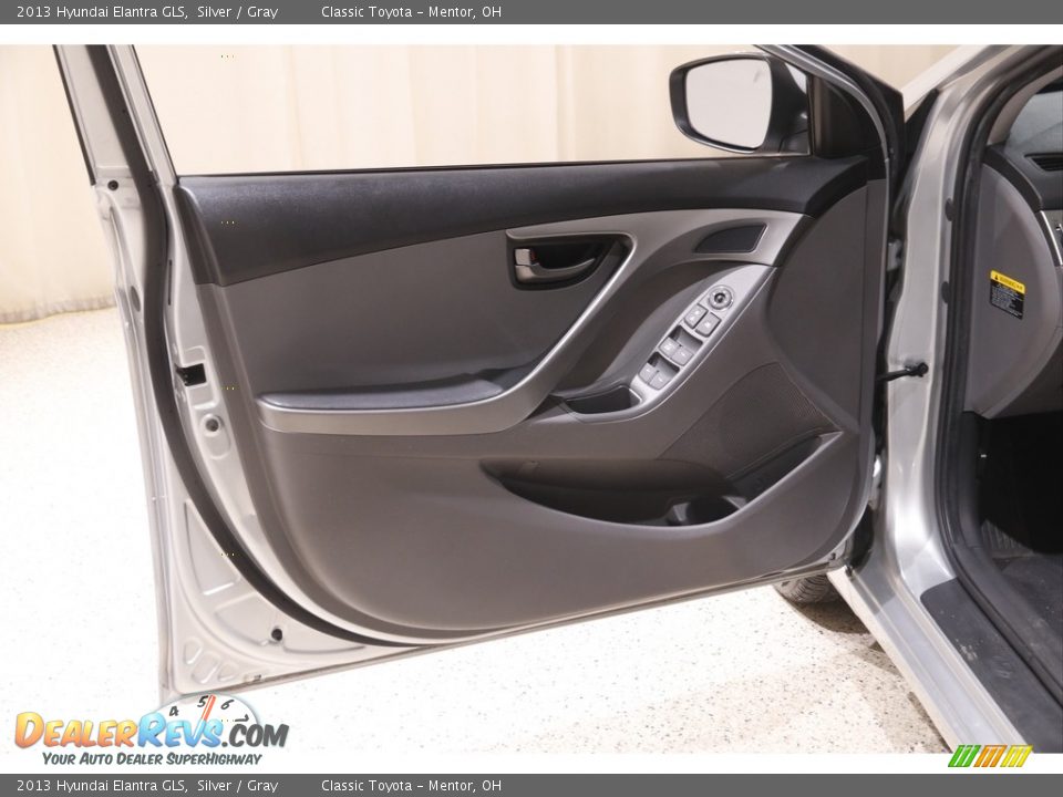 2013 Hyundai Elantra GLS Silver / Gray Photo #4