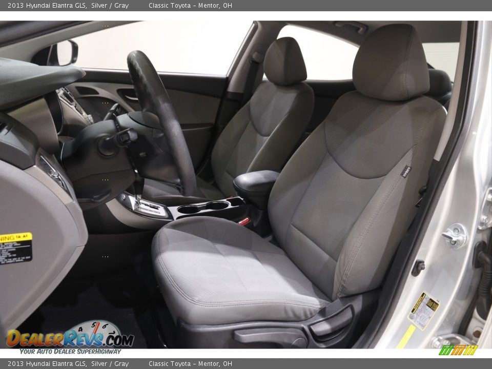 2013 Hyundai Elantra GLS Silver / Gray Photo #5