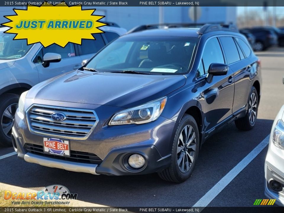 2015 Subaru Outback 3.6R Limited Carbide Gray Metallic / Slate Black Photo #1